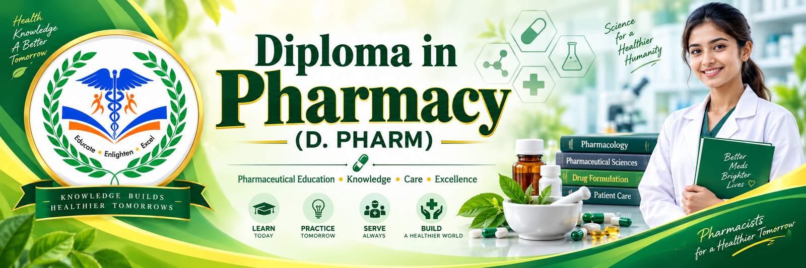 Diploma in Pharmacy (D. PHARM)